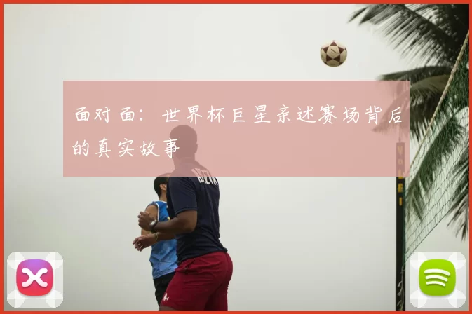 面对面:世界杯巨星亲述赛场背后的真实故事