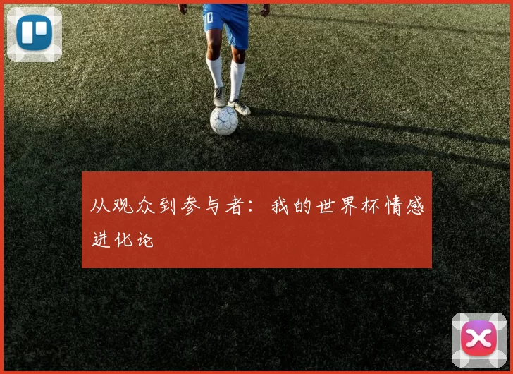 从观众到参与者：我的世界杯情感进化论